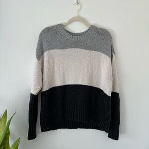 American Eagle Color Block Sweater